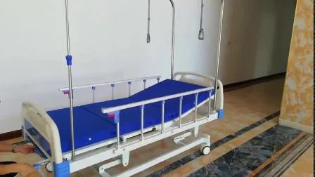 Manuelles Krankenhausbett mit 4 Kurbeln und fünf Funktionen (THR